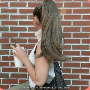 INH LOLA PONY EXTENSION IN TOFFEE